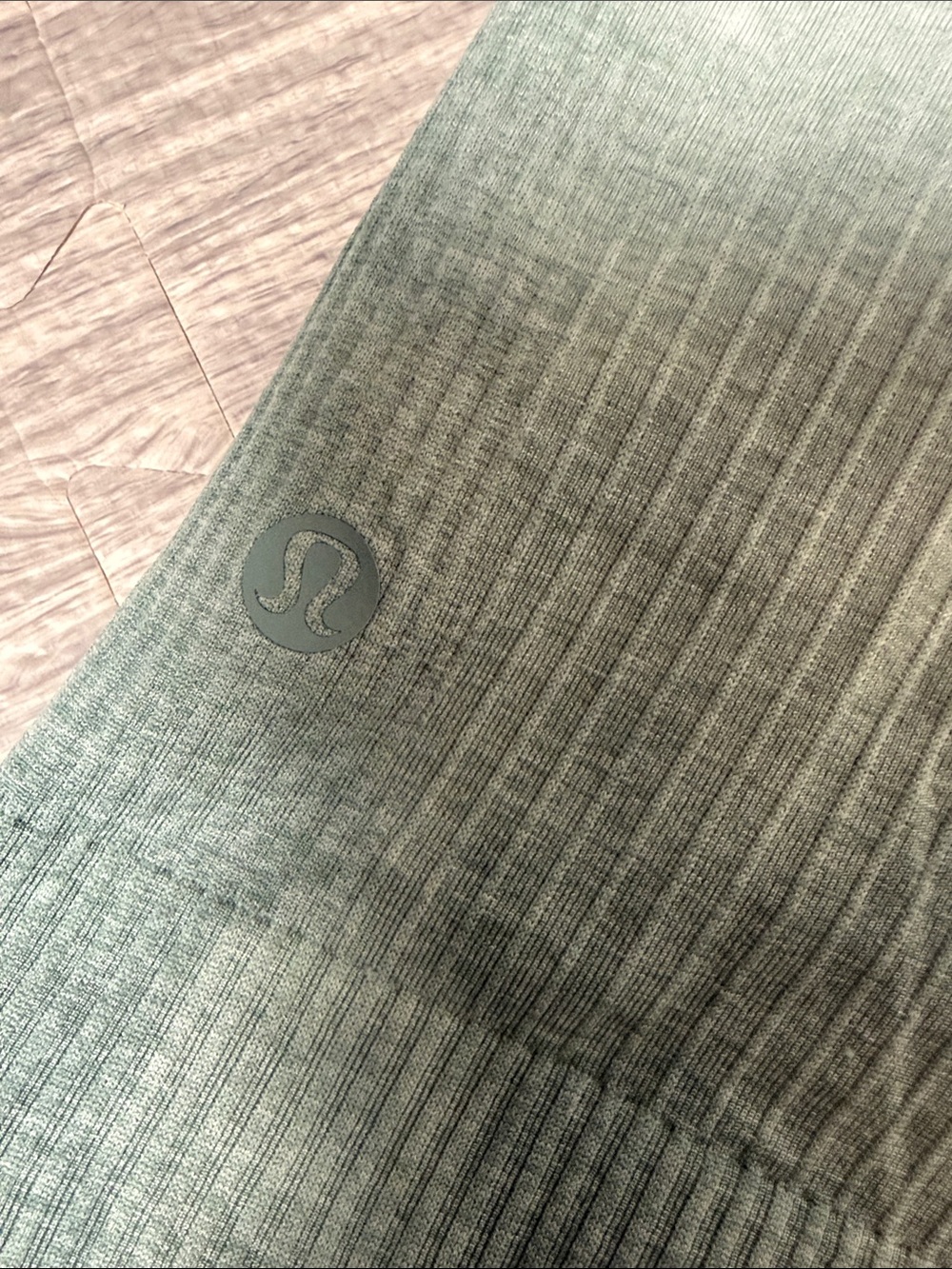 Lululemon Ribbed Long Sleeve Cropped Tie Dye - Size XS
